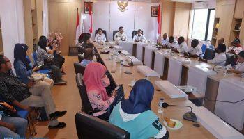 Coffee Morning Dengan Awak Media, Pj Wali Kota Bernhard Sebut Pers Corong Pemerintah