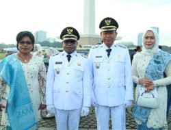 Septinus Lobat Putra Moi Pertama Dilantik Jadi Walikota Sorong Oleh Presiden Prabowo