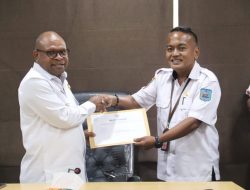 James Burung Ditunjuk Jadi Plt Kadis Kominfo Kota Sorong