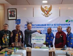 MoU Pemkot Sorong–BPJS Ketenagakerjaan Diteken, Klaim 2025 Capai Rp 71,5 Miliar