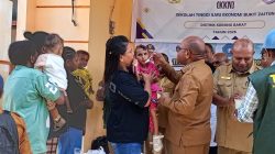 Pemkot Sorong Kolaborasi dengan Mahasiswa KKN Berikan PMT bagi 58 Bayi dan Balita Stunting