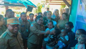 Pencanangan Bulan Vitamin A, Wali Kota Sorong: Fokus Gizi dan Kesehatan Anak Pulau Doom
