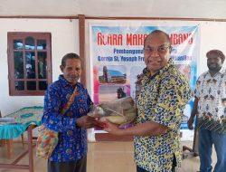 Bantu Pembangunan Gereja Santo Yosep Frainademetz, Wayangkau Beli Makanan Lokal Seharga Rp 30 Juta