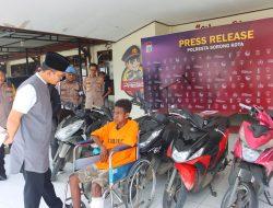 Pelaku Jambret di Kota Sorong Berhasil Ditangkap Setelah Dilumpuhkan dengan Timah Panas