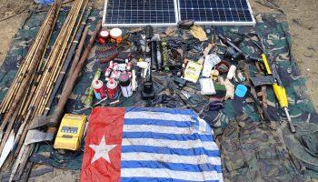 Kontak Senjata Kembali Terjadi di Distrik Aifat Selatan, Senpi Rakitan Hingga Amunisi Milik OPM Diamankan