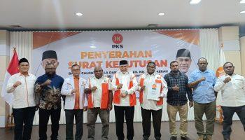 Serahkan Rekomendasi, Sekjen DPP PKS: Pasangan Yeskiel-Paulus Wajib Menang di Tambrauw