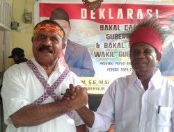 Gabriel Assem-Lukman Wugaje Go Public, Siap Bertarung di Pilgub Papua Barat Daya