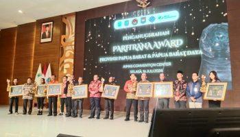 Kabupaten Raja Ampat dan Manokwari Raih Juara 1 Paritrana Awards 2024