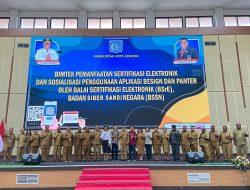 Tingkatkan Pemahaman ASN, Dinas Kominfo Kota Sorong Gelar Bimtek Pemanfaatan Sertifikasi Elektronik