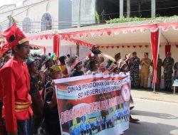 Kemeriahan Karnaval Budaya di Provinsi Papua Barat Daya, Tampilkan Berbagai Busana Adat Hingga Tarian