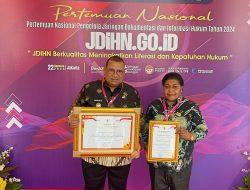 Pemprov PBD Sabet Penghargaan Anggota JDIH Terbaik Zona Wilayah Timur Indonesia