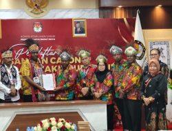 Paslon BERSINAR Daftar Sebagai Cagub-Cawagub di KPU PBD, Diusung Golkar dan 3 Partai Non Seat