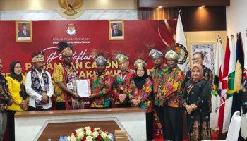 Paslon BERSINAR Daftar Sebagai Cagub-Cawagub di KPU PBD, Diusung Golkar dan 3 Partai Non Seat