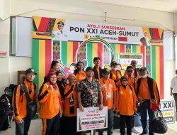 Tempuh Perjalanan 7 Jam, Kontingen PON XXI Provinsi Papua Barat Daya Tiba di Aceh