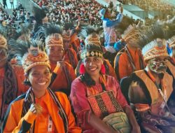 Pembukaan PON XXI Aceh-SUMUT, Kontingen Papua Barat Daya Jadi Pusat Perhatian