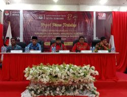 KPU Tetapkan 4 Pasangan Calon Walikota-Wakil Walikota Sorong di Pilkada Kota Sorong 2024