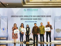 BPJS Kesehatan Anugerahkan Penghargaan Istimewa Bagi Jurnalis dan Media Massa