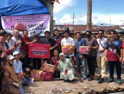 Peduli Korban Bencana Kebakaran Pasar Remu Sorong, Telkomsel Sambungkan Senyuman Salurkan Bantuan CSR