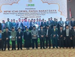 Majelis Pengurus Wilayah ICMI Orwil Papua Barat Daya Dilantik, Rahman Jadi Nahkoda