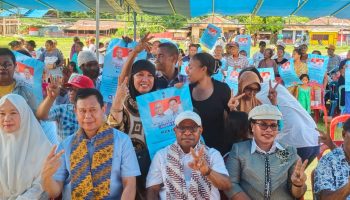 Temui Simpatisan di Pulau Doom, Paslon LOSARI Akan Buat Terobosan Pendidikan Gratis di Kota Sorong