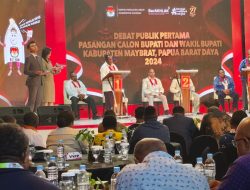 Debat Publik Pertama, 3 Paslon Bupati-Wabup Maybrat Adu Gagasan Tentang Tata Kelola Pemerintahan dan Pembangunan