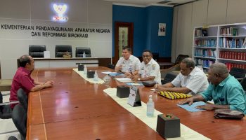 Pj Walikota Sorong Fasilitasi Aspirasi Pencaker OAP ke KemenPANRB