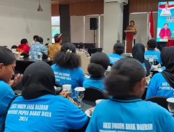 Dinas Sosial PPPA Harap Forum Anak Daerah Papua Barat Daya Jadi Pelopor Agen Perubahan