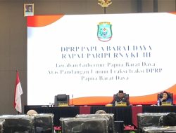 Pj Gubernur Musa’ad: Pandangan Umum Gabungan Fraksi DPR PBD Adalah Masukan yang Konstruktif
