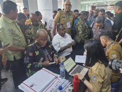Gubernur dan Wakil Gubernur Terpilih Provinsi Papua Barat Daya Lakukan Registrasi Pelantikan
