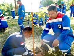Kolaborasi Untuk Indonesia Bersih, Kilang Kasim Lakukan Penanaman Pohon Darat