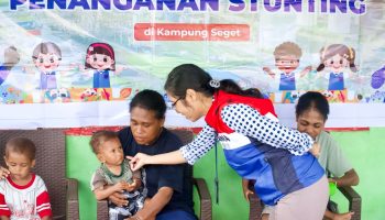 Peduli Gizi Anak Papua, Kilang Kasim Lakukan Program Intensifikasi Cegah Stunting