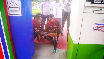 Pastikan Kelancaran Distribusi BBM, Pertamina Regional Patra Niaga Papua Maluku Sidak SPBU