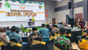 Gubernur Elisa: Halal Bihalal Momentum Satukan Kekuatan Bangun Papua Barat Daya