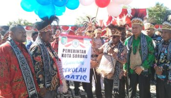 Pendidikan Gratis di Kota Sorong Resmi di Launching, Wali Kota Sorong: 23 Sekolah Elit Tidak Masuk