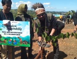 Wujud Kolaborasi Keberlanjutan, Pertamina EP Papua Field Tanam 110 Ribu Pohon di Sorong