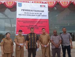 Tunggakan Pajak Rp 1,9 Miliar, KPK Pasang Papan Plang Peringatan di Vega Hotel Sorong