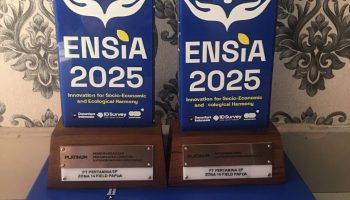 Pertamina EP Zona 14 Papua Field Sabet 2 Penghargaan Platinum ENSIA Award 2025