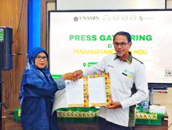 UNAMIN Sorong – Media Jalin Kerjasama, Tandatangani MoU