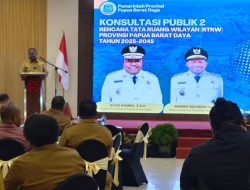 RTRW Jadi Peta Jalan Pembangunan Wilayah di Provinsi Papua Barat Daya