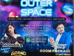 Nikmati Malam Pergantian Tahun di Vega Prime Hotel Sorong Bersama Artis Marvey Kaya dan Mongga Idol