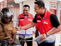 Jaga Standar Layanan, Pertamina Patra Niaga Regional Papua Maluku Turun Langsung Pantau SPBU