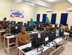 56 Peserta Rampungkan Uji Kompetensi dan Assessment Seleksi Terbuka JPT Pratama Kota Sorong