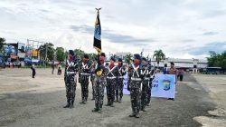 Polda Papua Barat Daya Gelar Kirab Pataka “Gana Diranutama” Menuju Mako Baru di Aimas