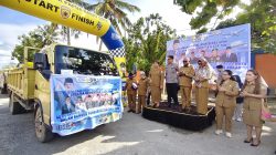 Kapolda PBD Lepas Penyaluran 57 Ton Beras SPHP, Pastikan Stok Aman Jelang Natal dan Tahun Baru