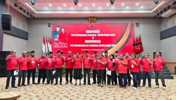 Samsuddin Anggiluli Resmi Pimpin DPD PDI Perjuangan Papua Barat Daya Periode 2025–2030