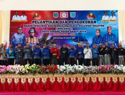 BPD KKSS Kota Sorong Resmi Dilantik, Firman Baco: KKSS Rumah Besar Warga Sulsel