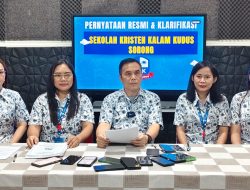 Sekolah Kalam Kudus Sorong Angkat Bicara Soal Pengunduran Diri Peserta Didik MKA