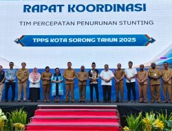 Pemkot Sorong Mantapkan Target Penurunan Stunting Hingga 6,4 Persen di 2045