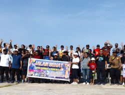 Jelang Kongres Perdana, Alumni Kota Studi Holandia Papua Barat Daya Kompak Gelar Jalan Sehat