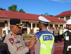 Polda Papua Barat Daya Gelar Apel Operasi Keselamatan Dofior 2026, Tekankan Penegakan Humanis